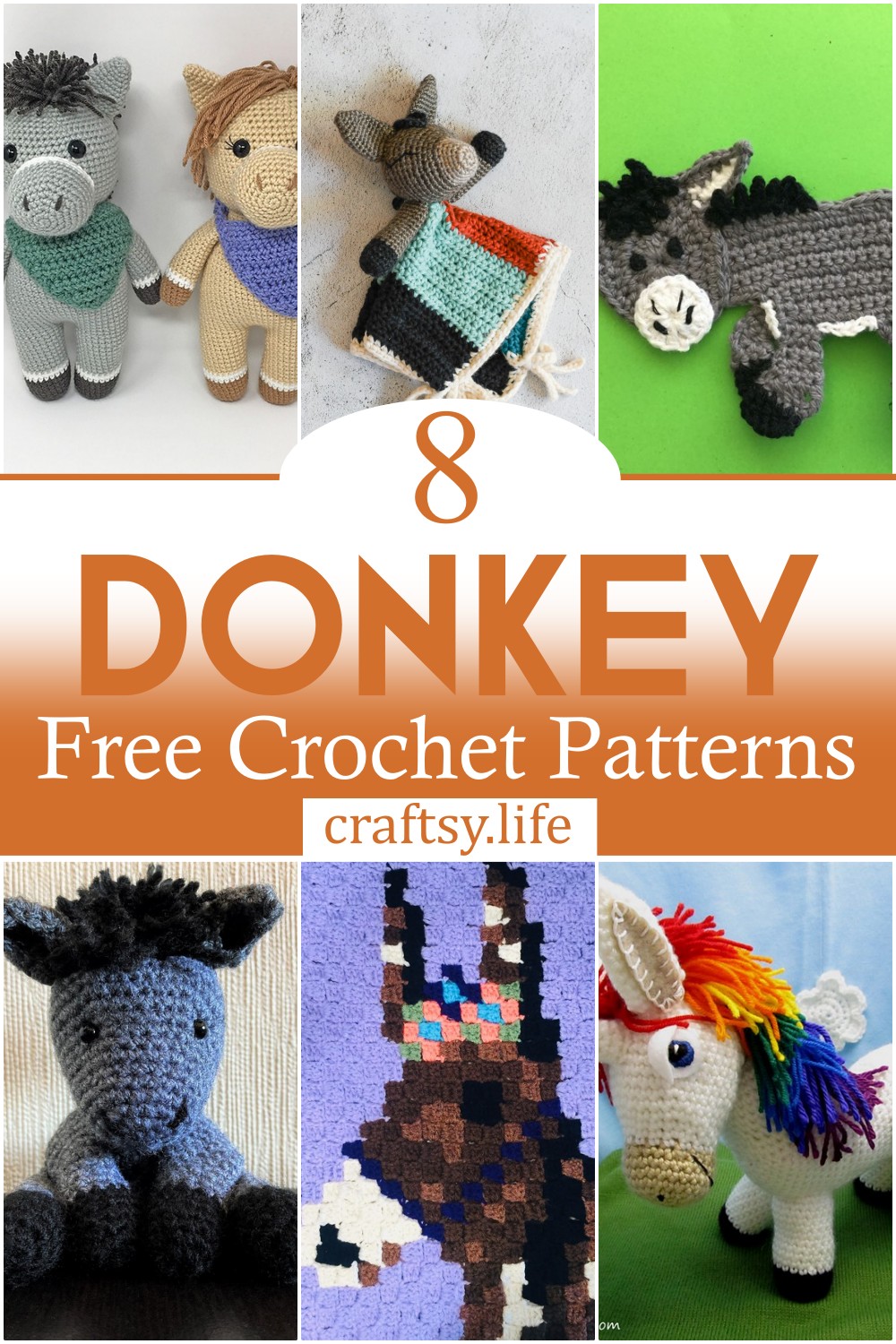 Free Crochet Donkey Patterns 1