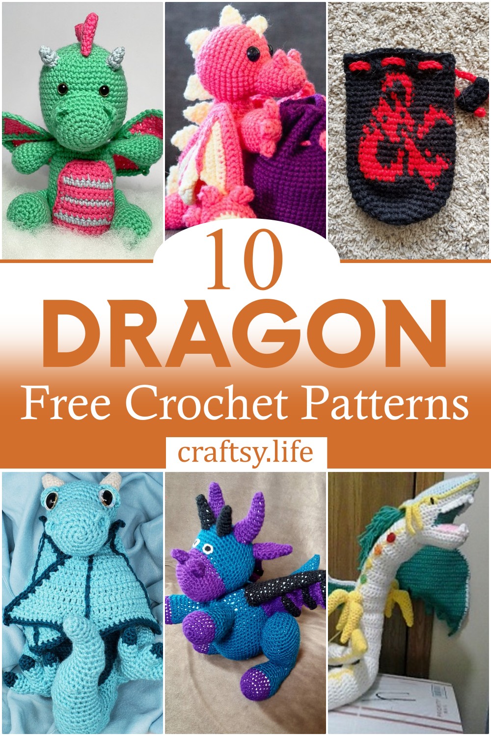 Free Crochet Dragon Patterns 1
