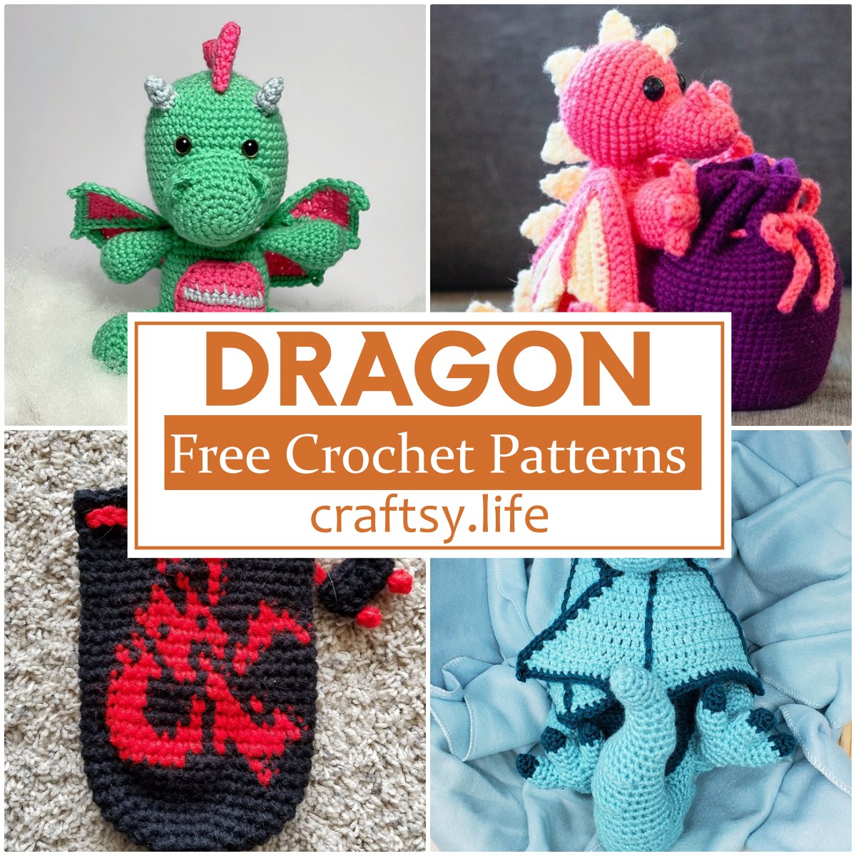 Free Crochet Dragon Patterns