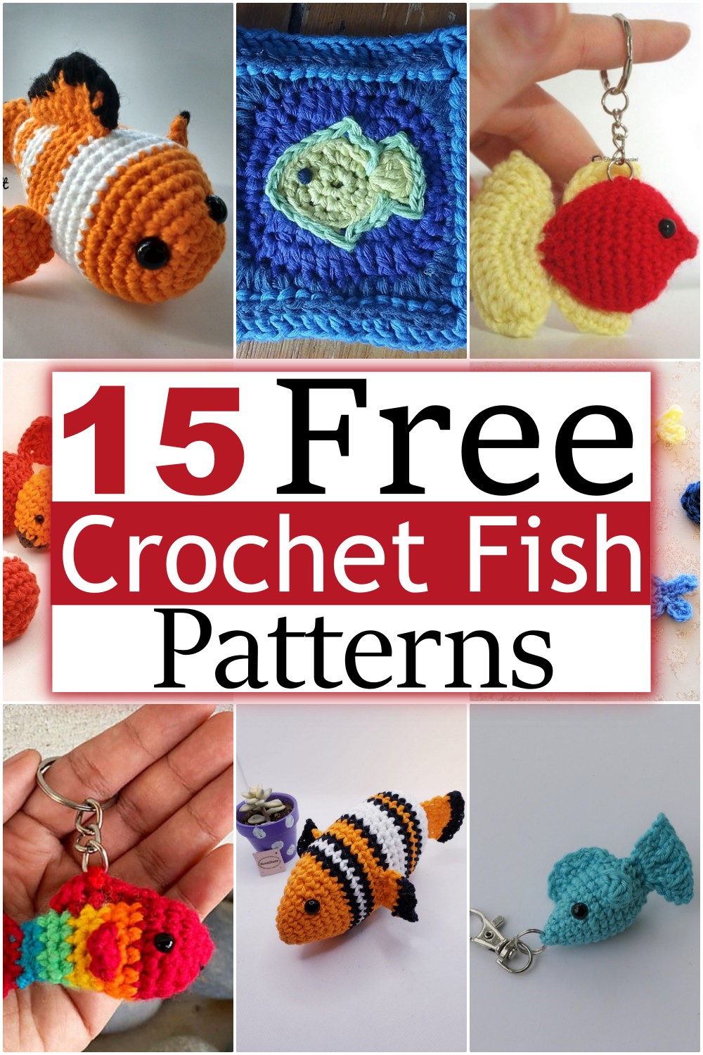  Free Crochet Fish Patterns