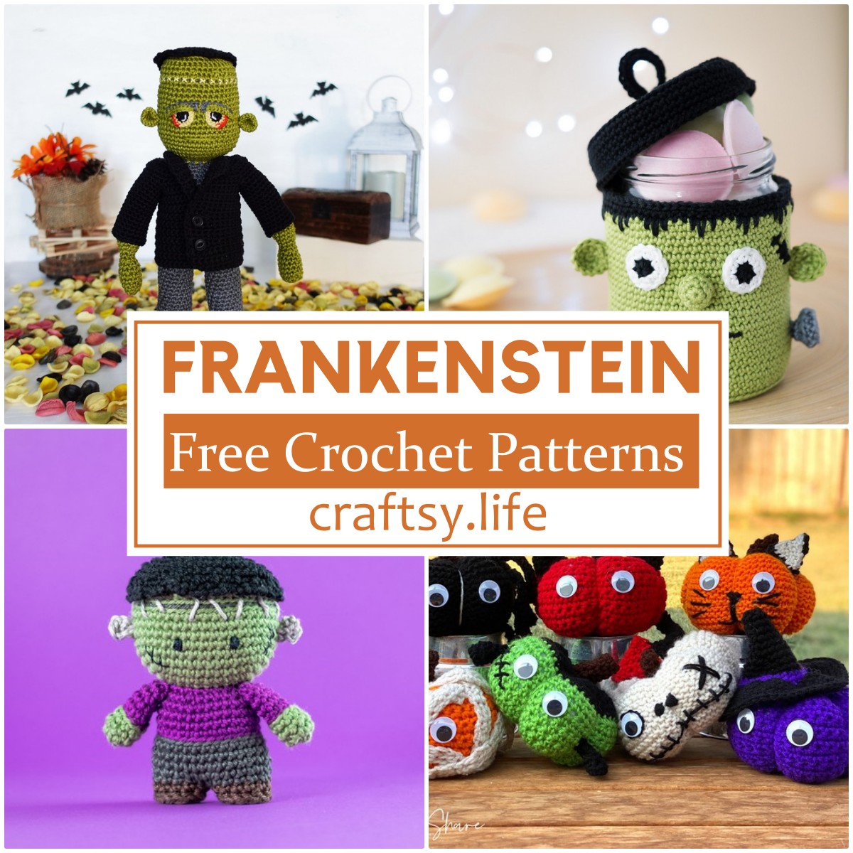 Free Crochet Frankenstein Patterns