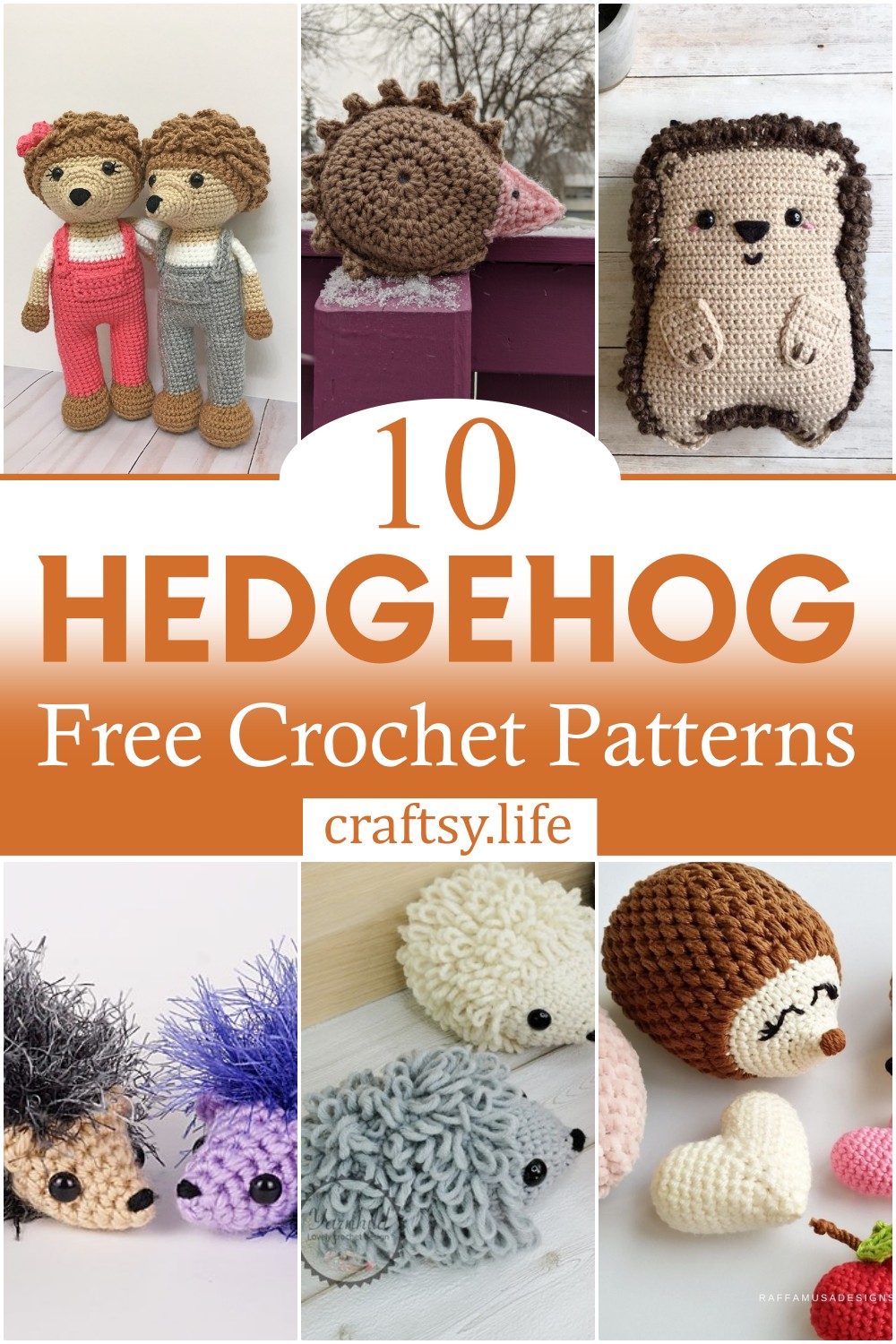 Free Crochet Hedgehog Patterns 1