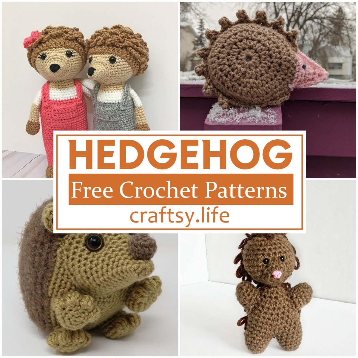Free Crochet Hedgehog Patterns