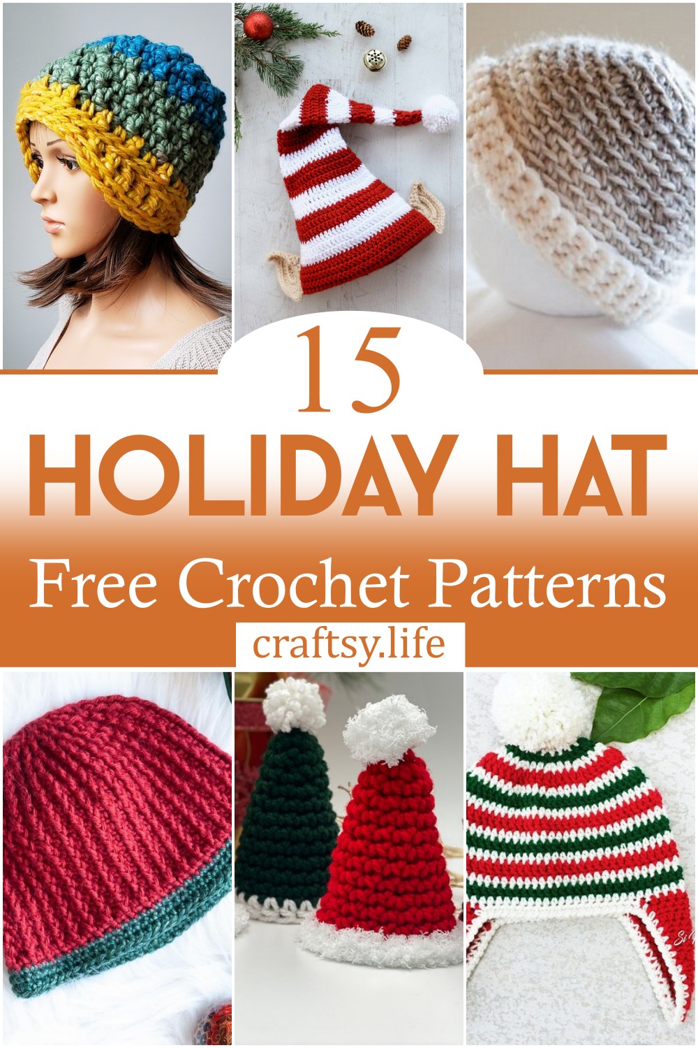 Free Crochet Holiday Hat Patterns 1