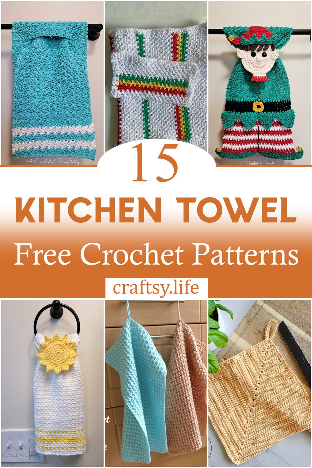 Free Crochet Kitchen Towel Patterns 1