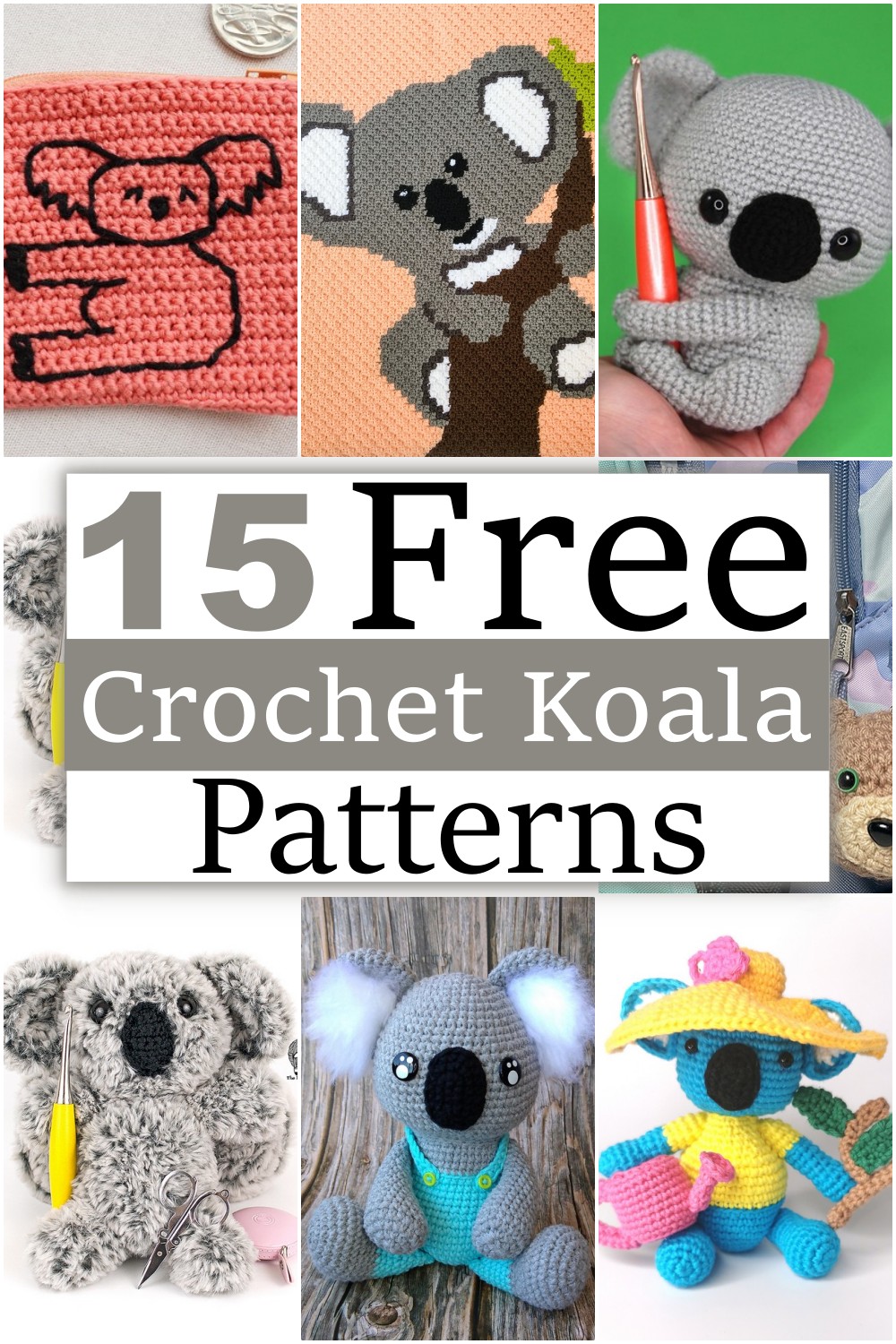  Free Crochet Koala Patterns