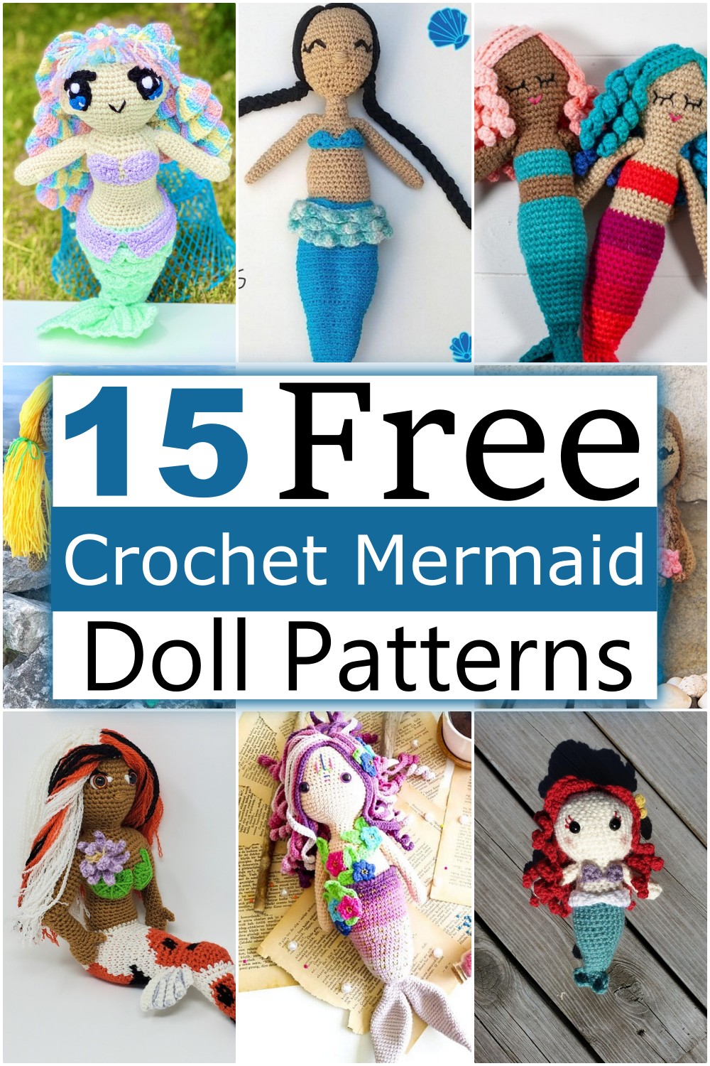 Free Crochet Mermaid Doll Patterns