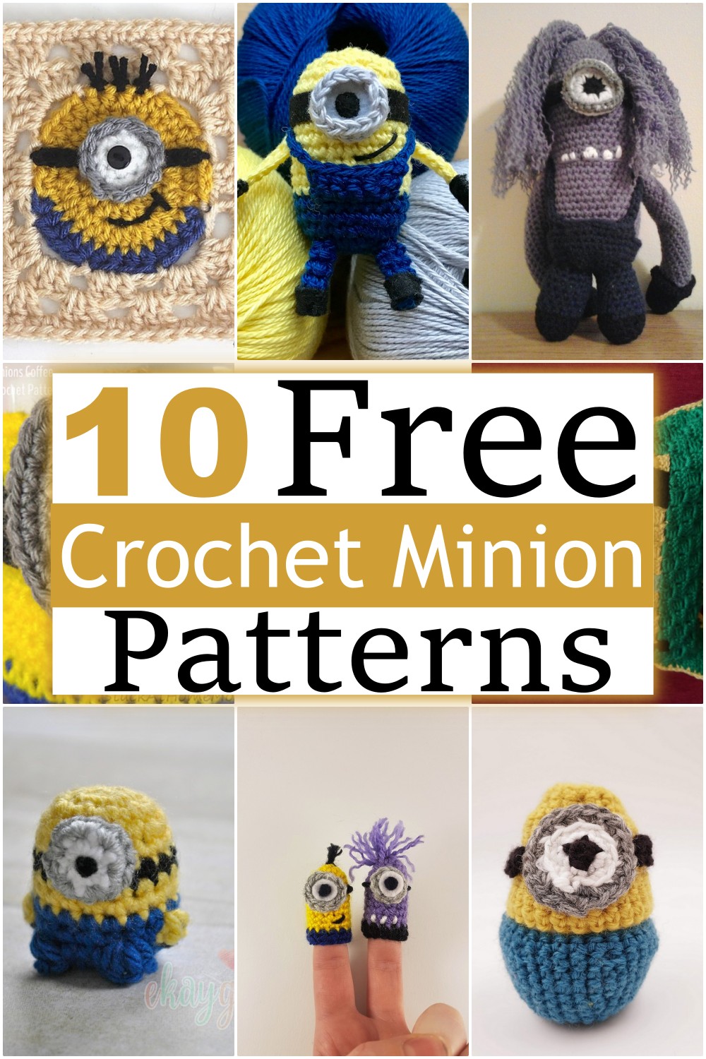 Free Crochet Minion Patterns