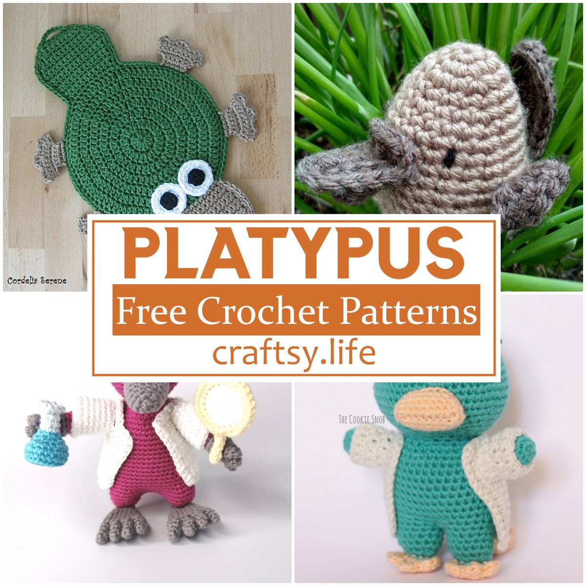 Free Crochet Platypus Patterns