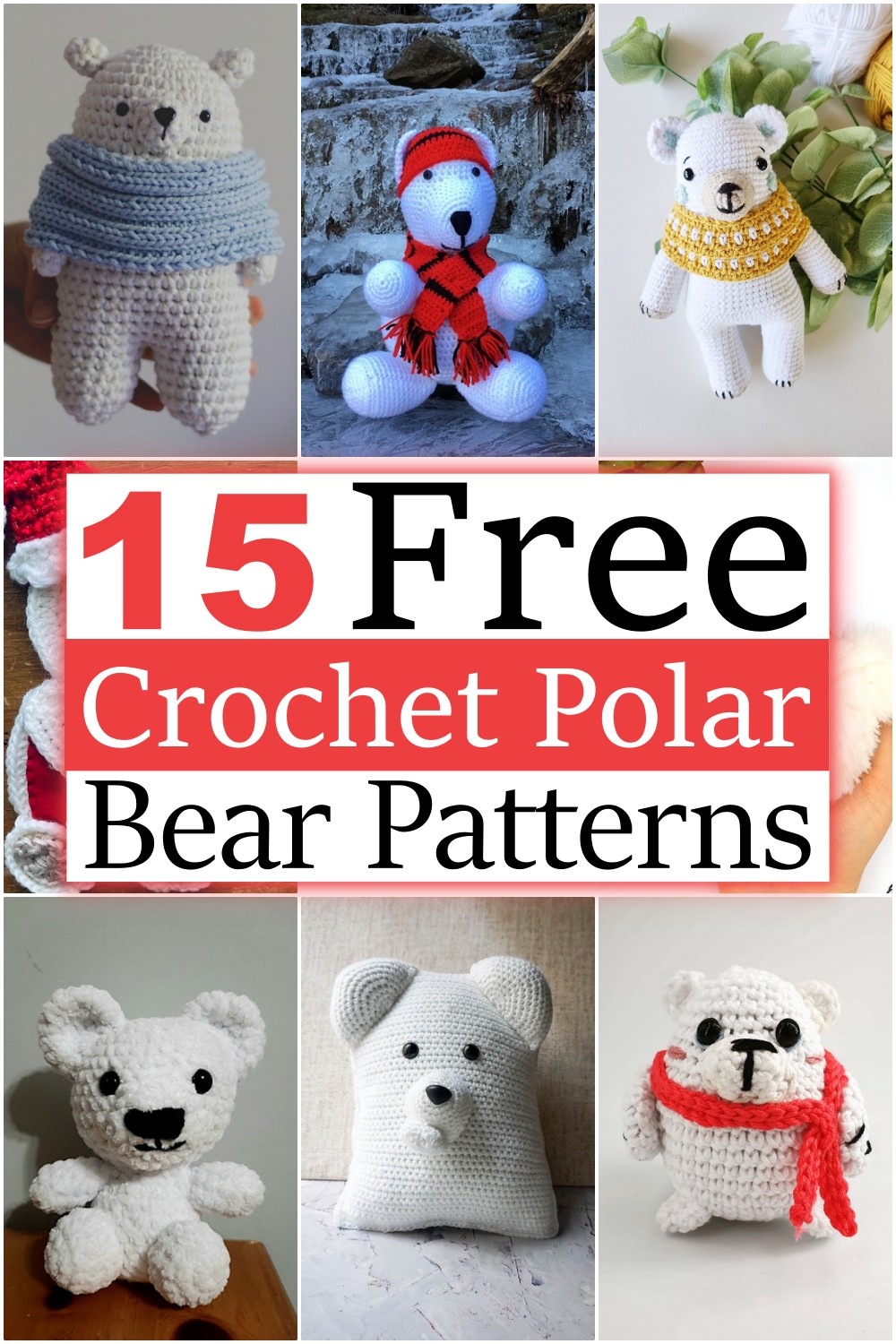 Free Crochet Polar Bear Patterns