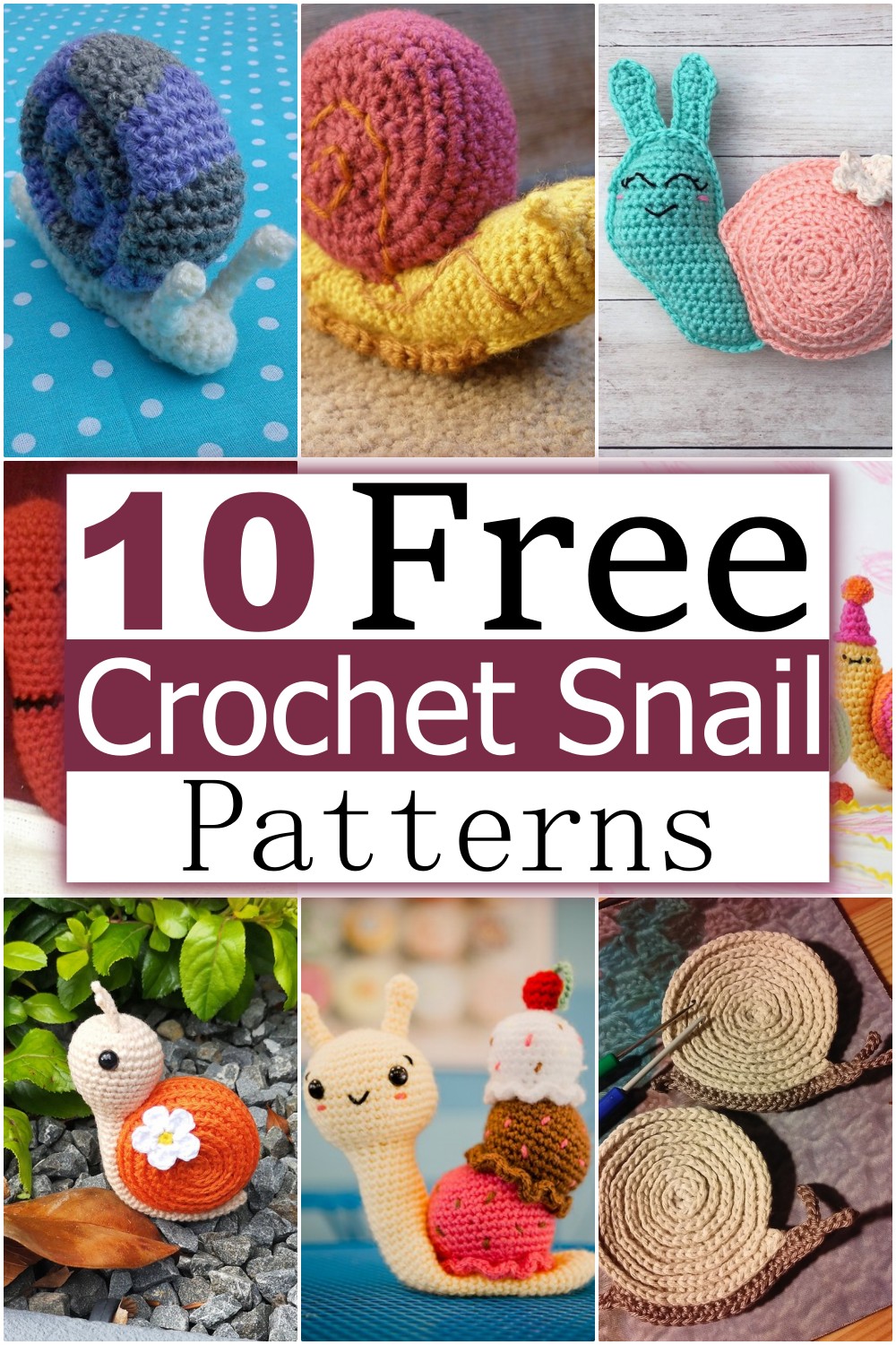 Free Crochet Snail Patterns