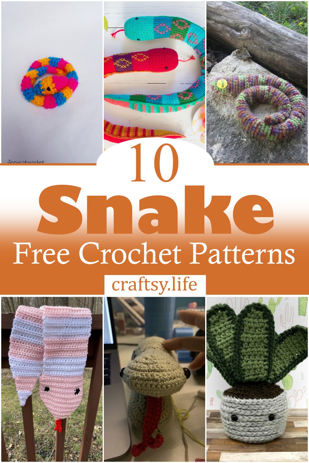 Free Crochet Snake Patterns 1