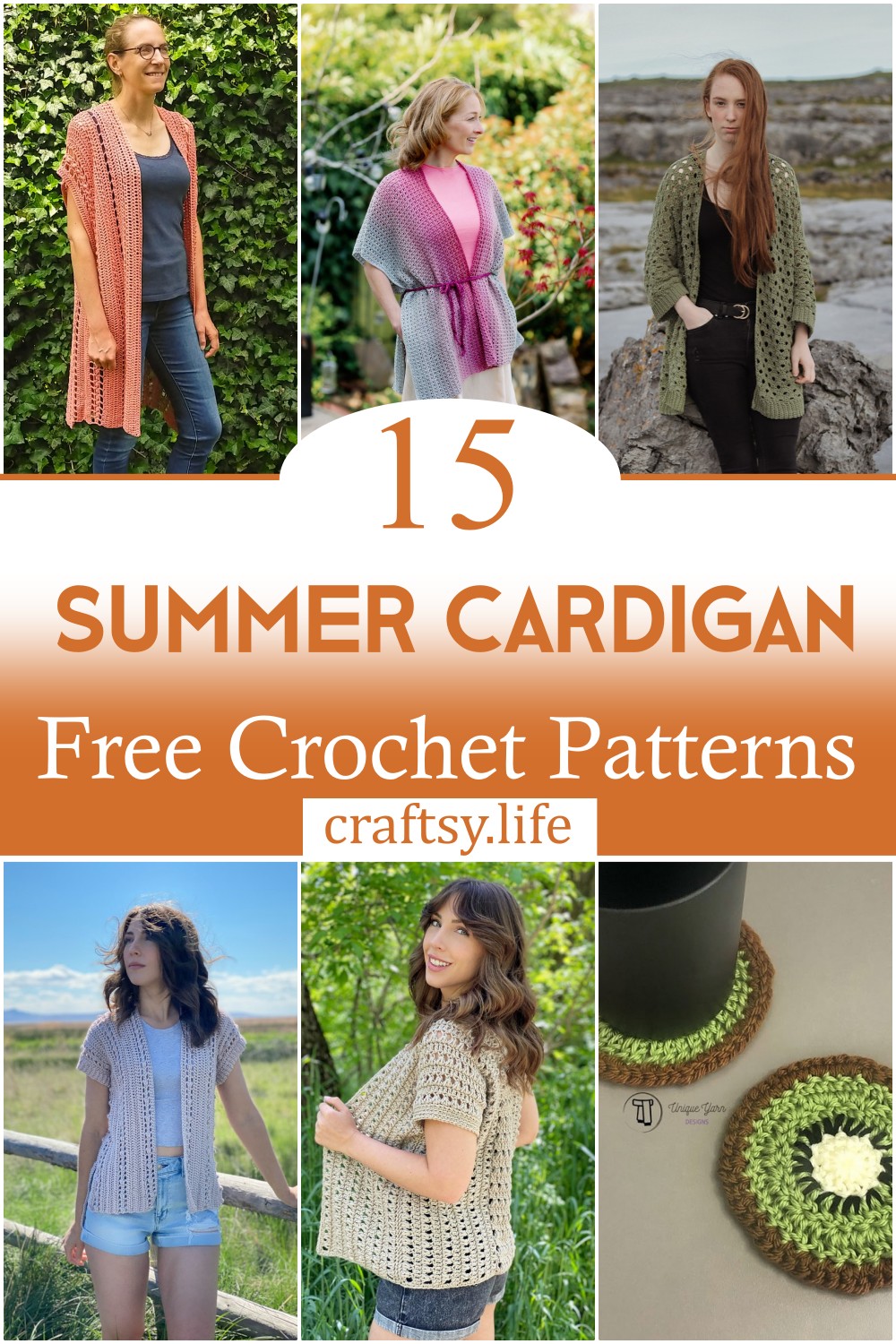 Free Crochet Summer Cardigan Patterns 1
