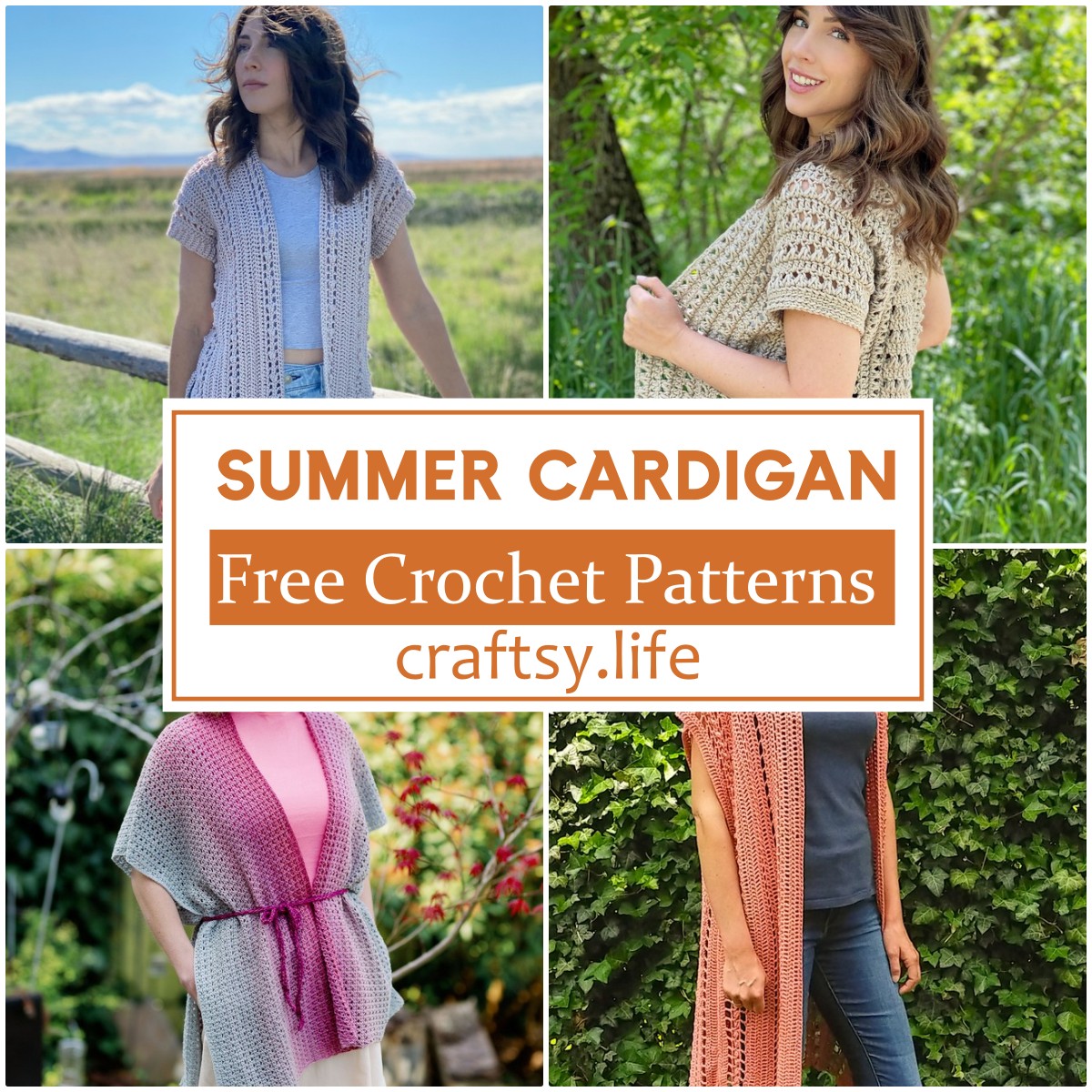 Free Crochet Summer Cardigan Patterns