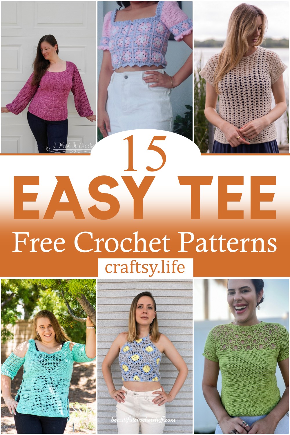 Free Crochet Tee Patterns 1