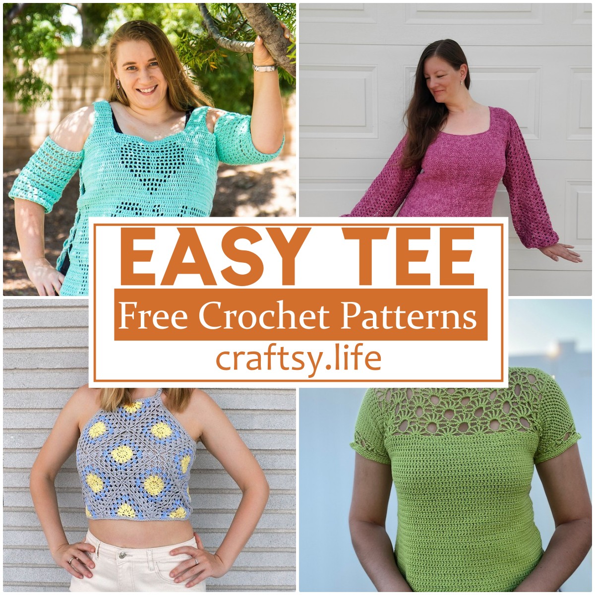 Free Crochet Tee Patterns