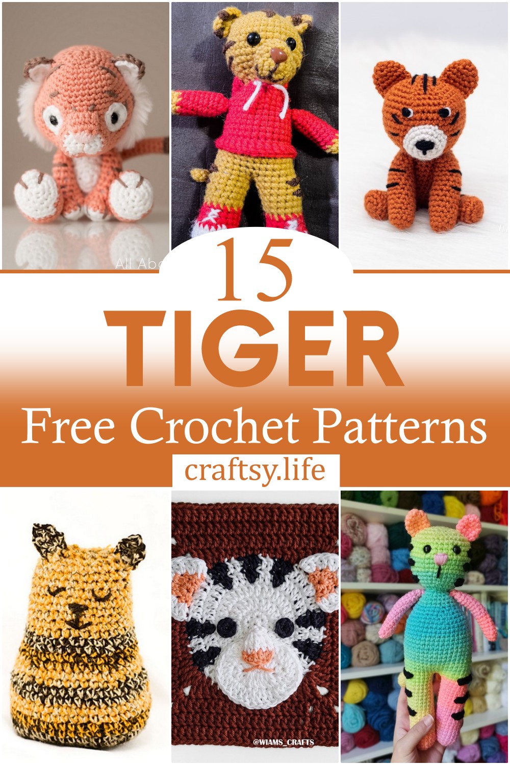 Free Crochet Tiger Patterns 1