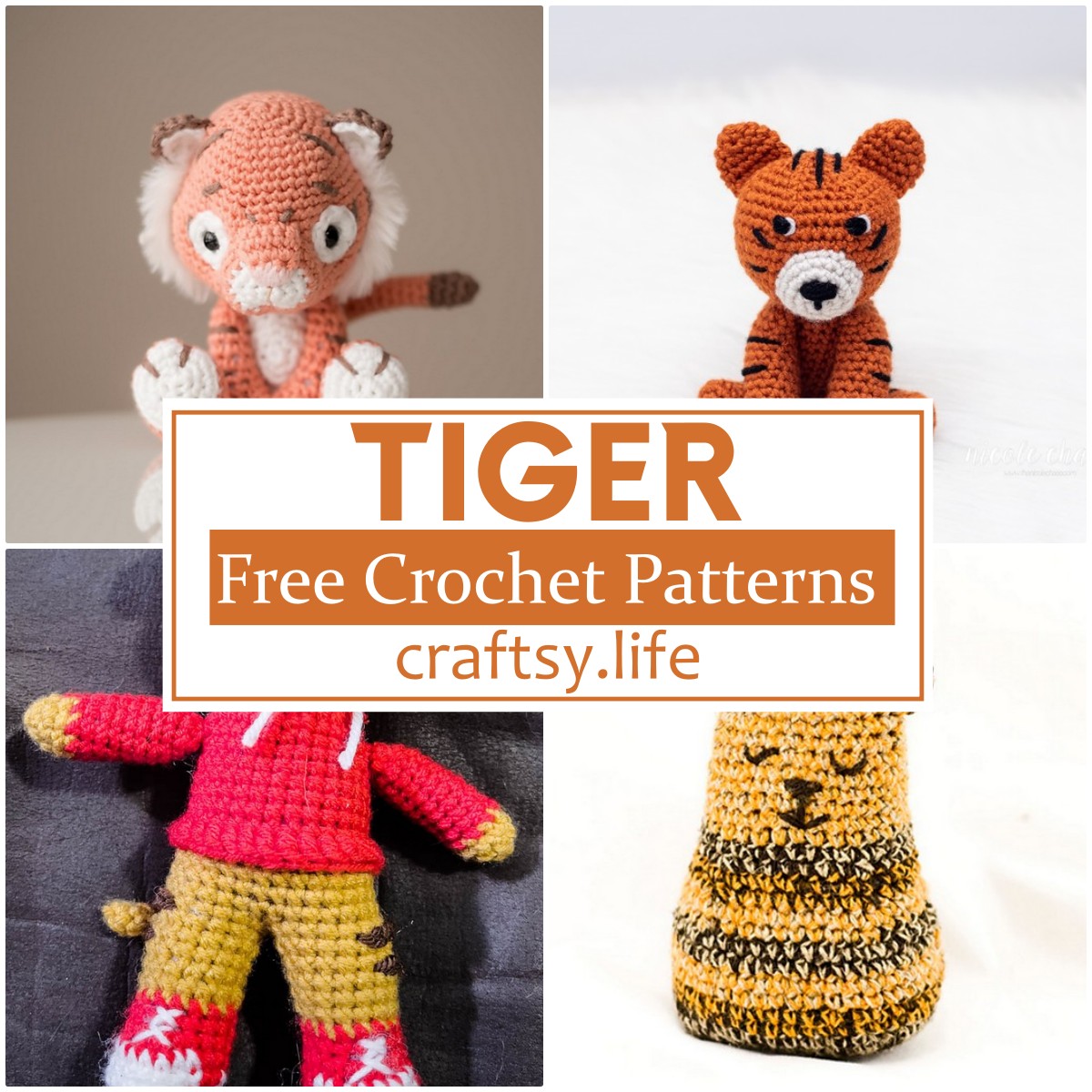 Free Crochet Tiger Patterns