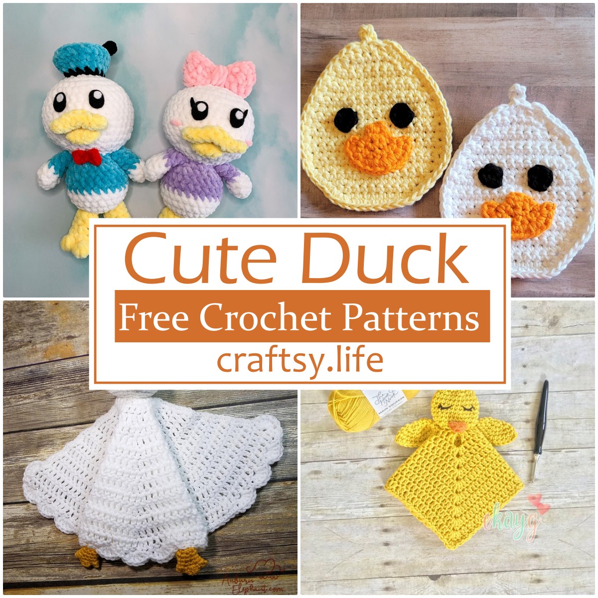 Free Duck Crochet Patterns
