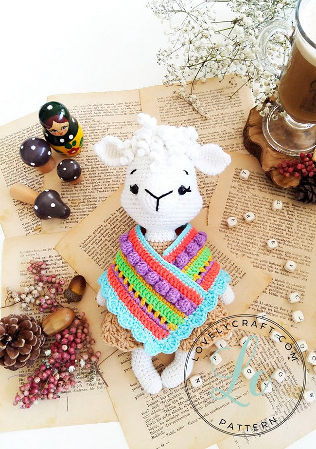 Llama Patmos Amigurumi