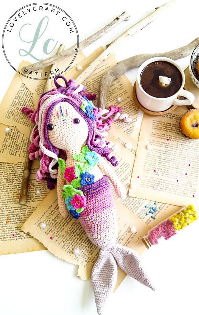 Mermaid Calypso Amigurumi