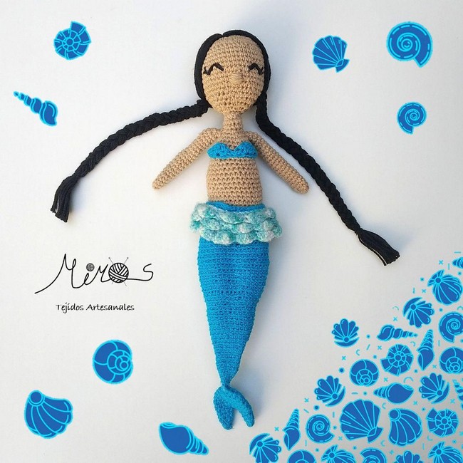 Mermaid doll transformation
