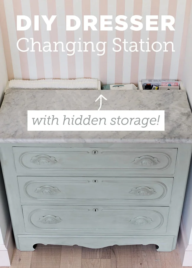 Nursery Changing Table Station