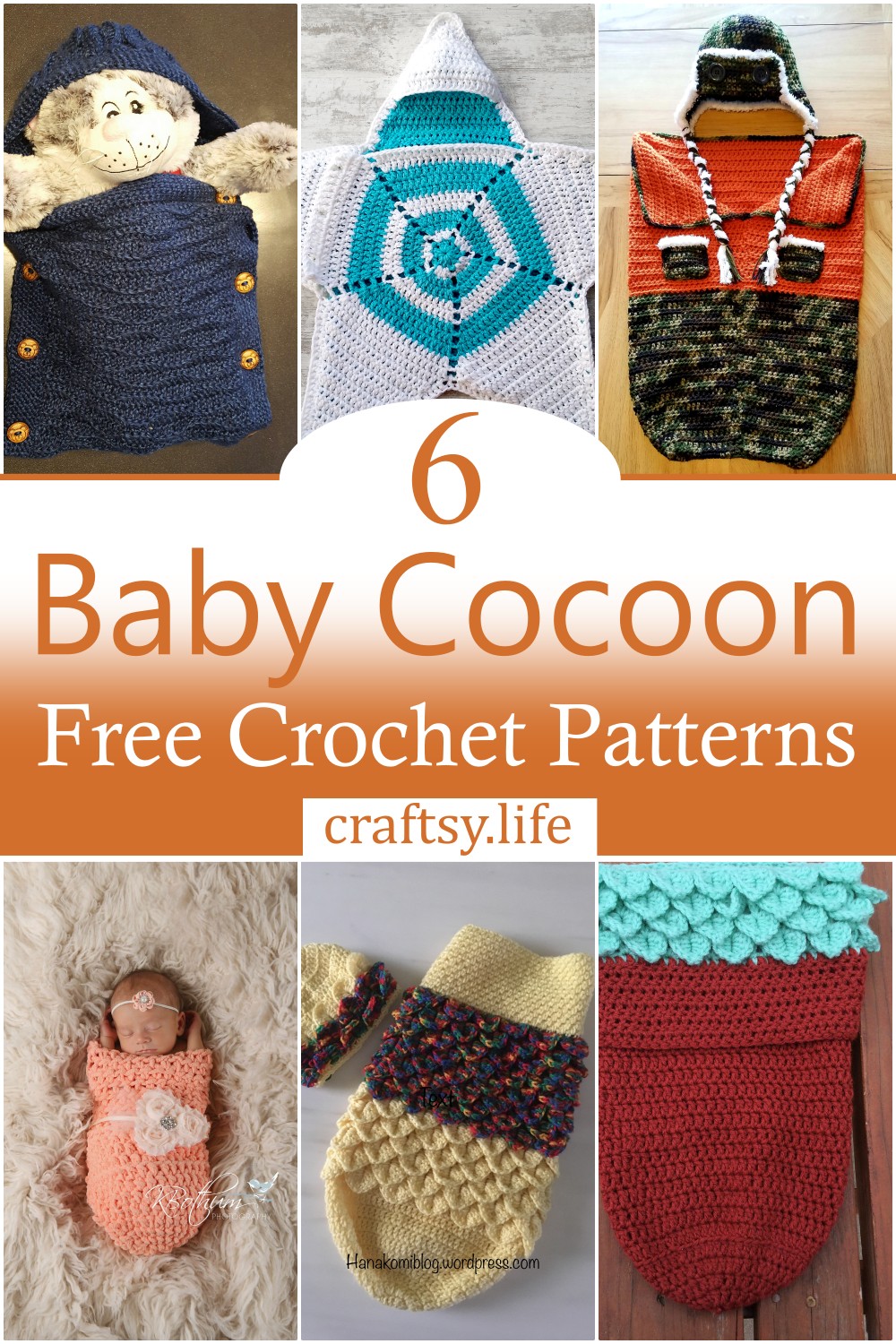 Simple Crochet Baby Cocoon Free Patterns 1