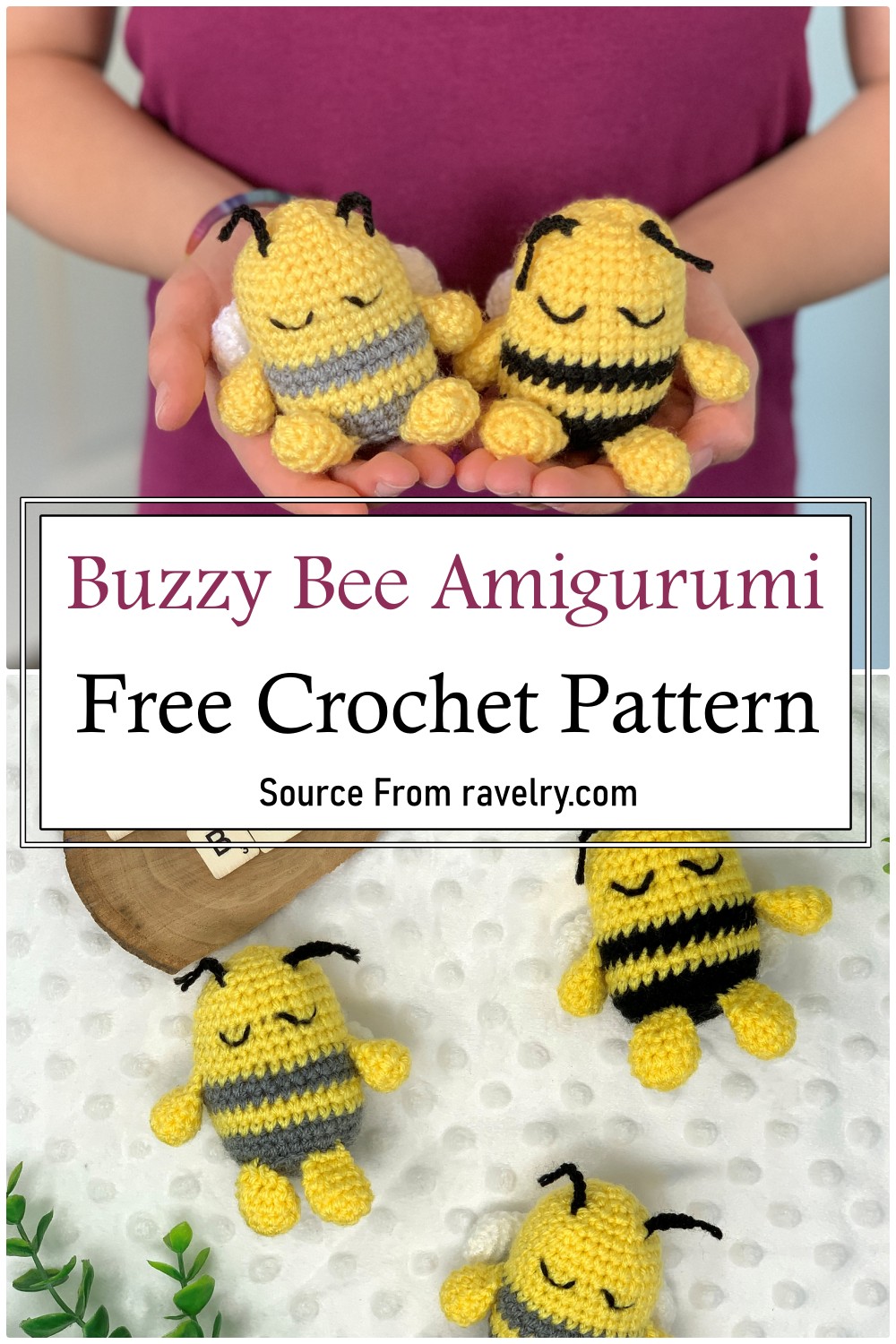 Buzzy Bee Amigurumi