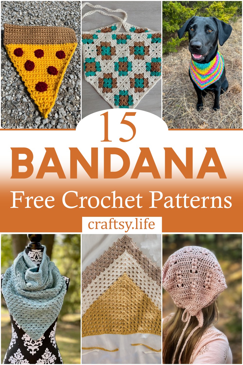 Crochet Bandana Free Patterns 1