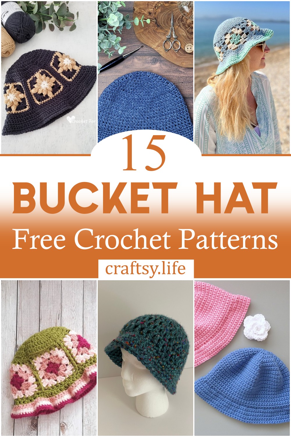 Crochet Bucket Hat Patterns 1