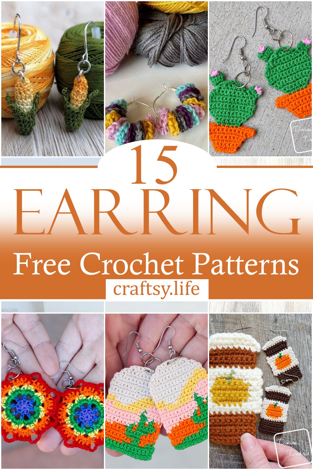 Crochet Earring Patterns