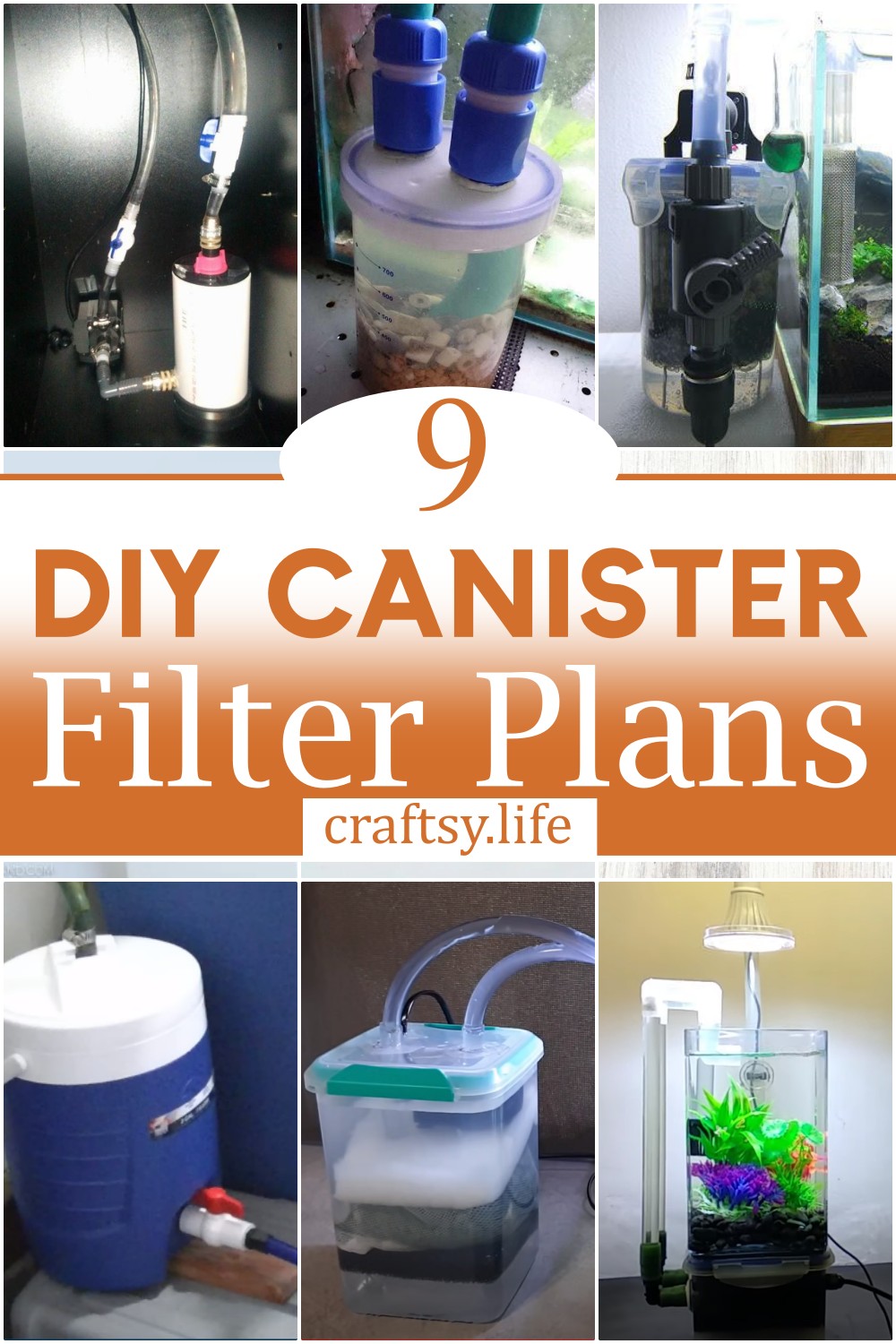 DIY Canister Filter Plans