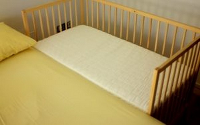 DIY Cosleeper From An Ikea Crib