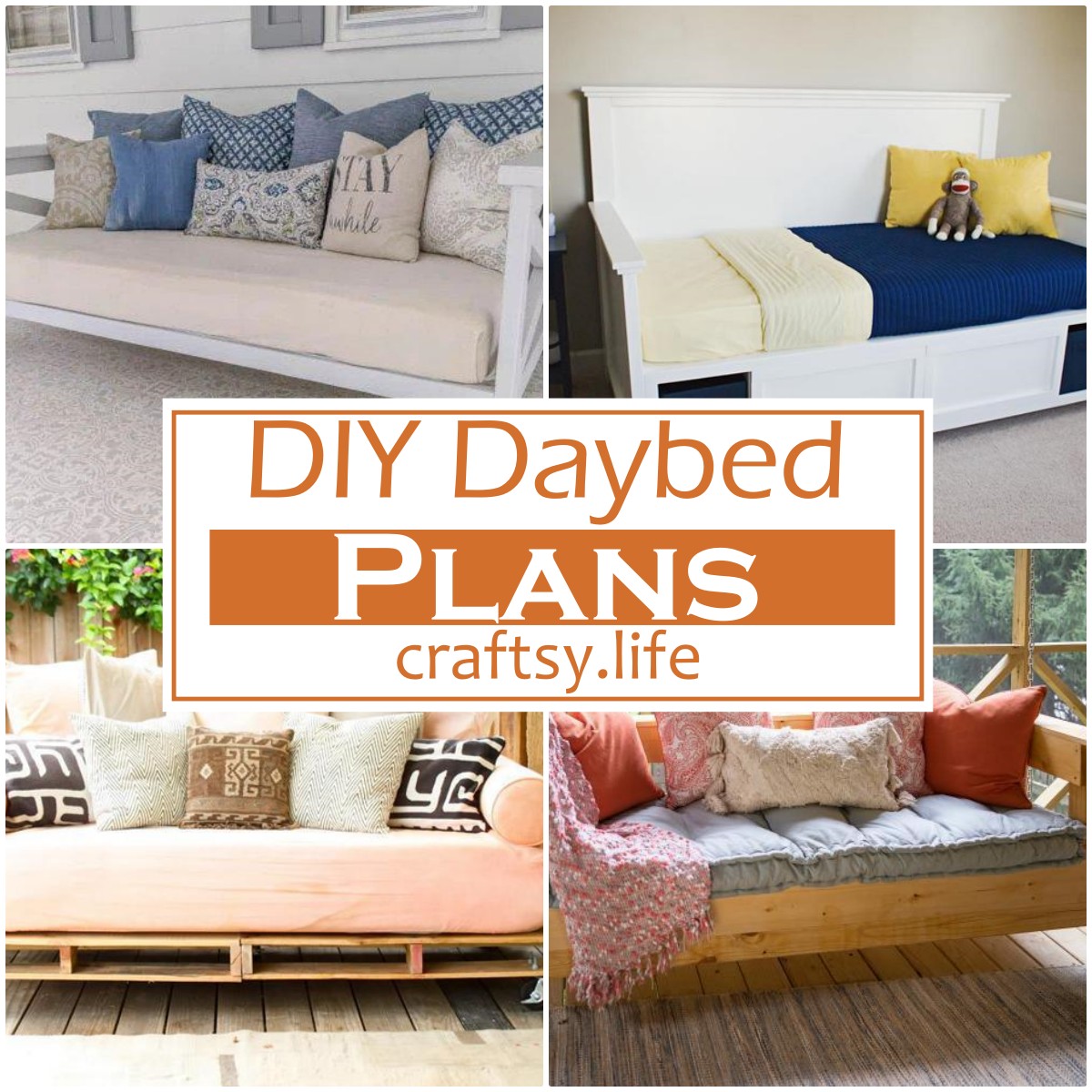 DIY Daybed Plans 1