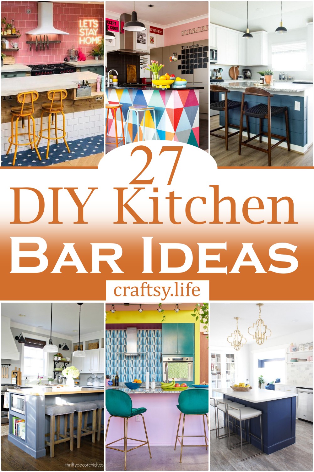 DIY Kitchen Bar Ideas 1