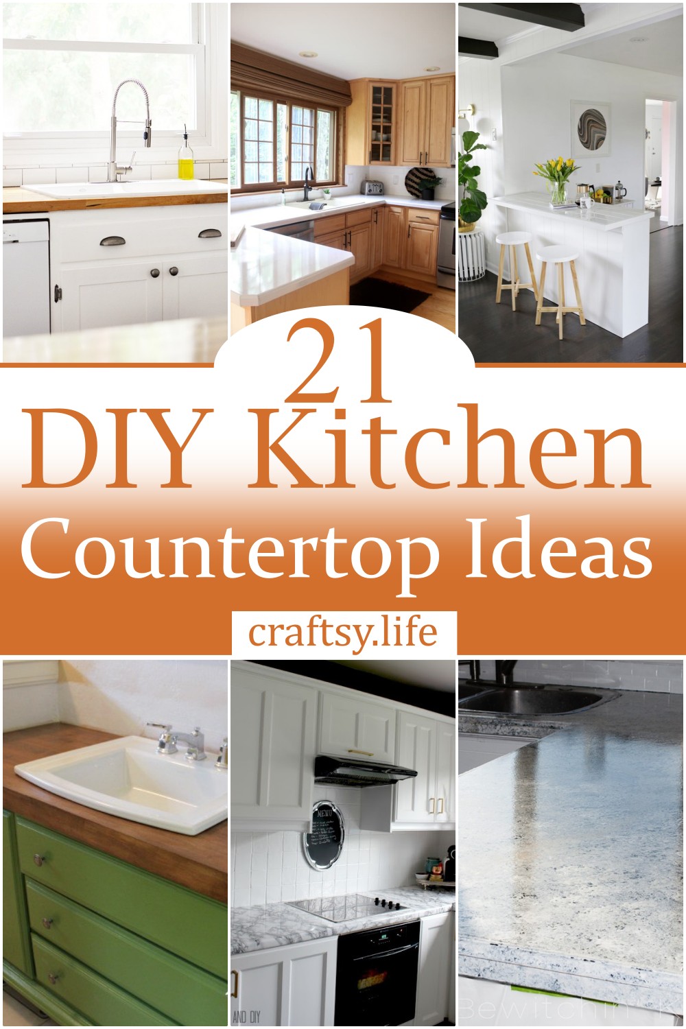 DIY Kitchen Countertop Ideas 1