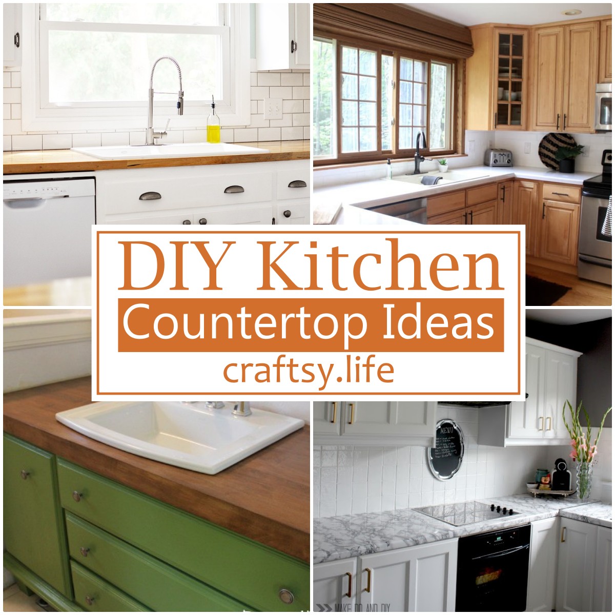 DIY Kitchen Countertop Ideas