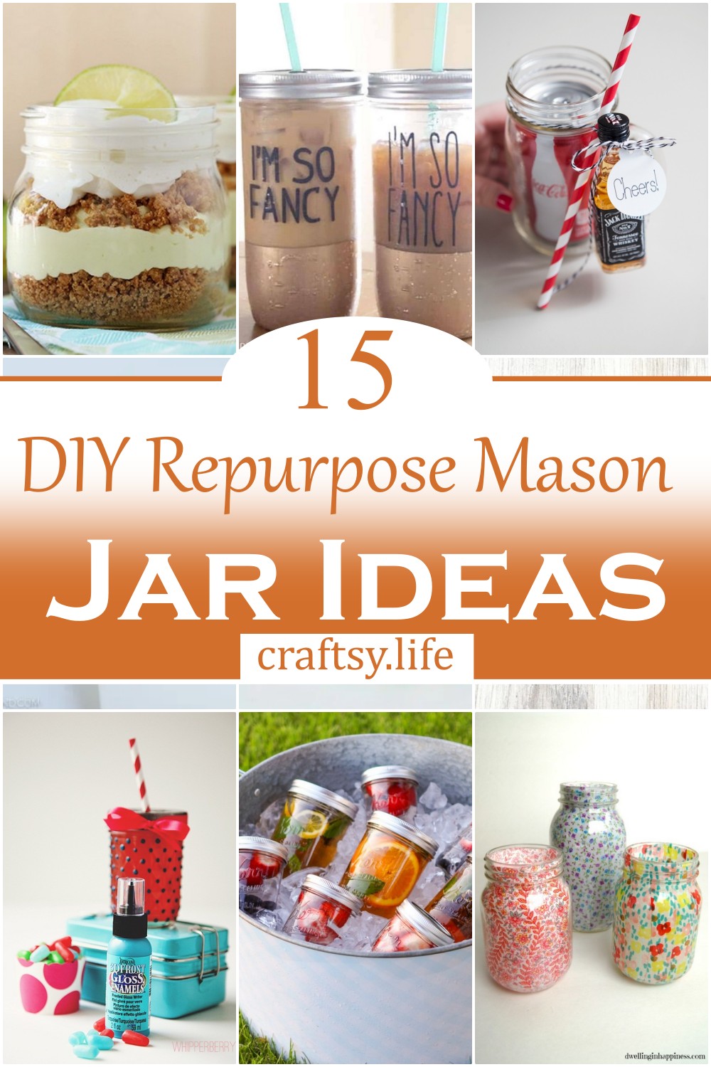 DIY Repurpose Mason Jar Ideas 1