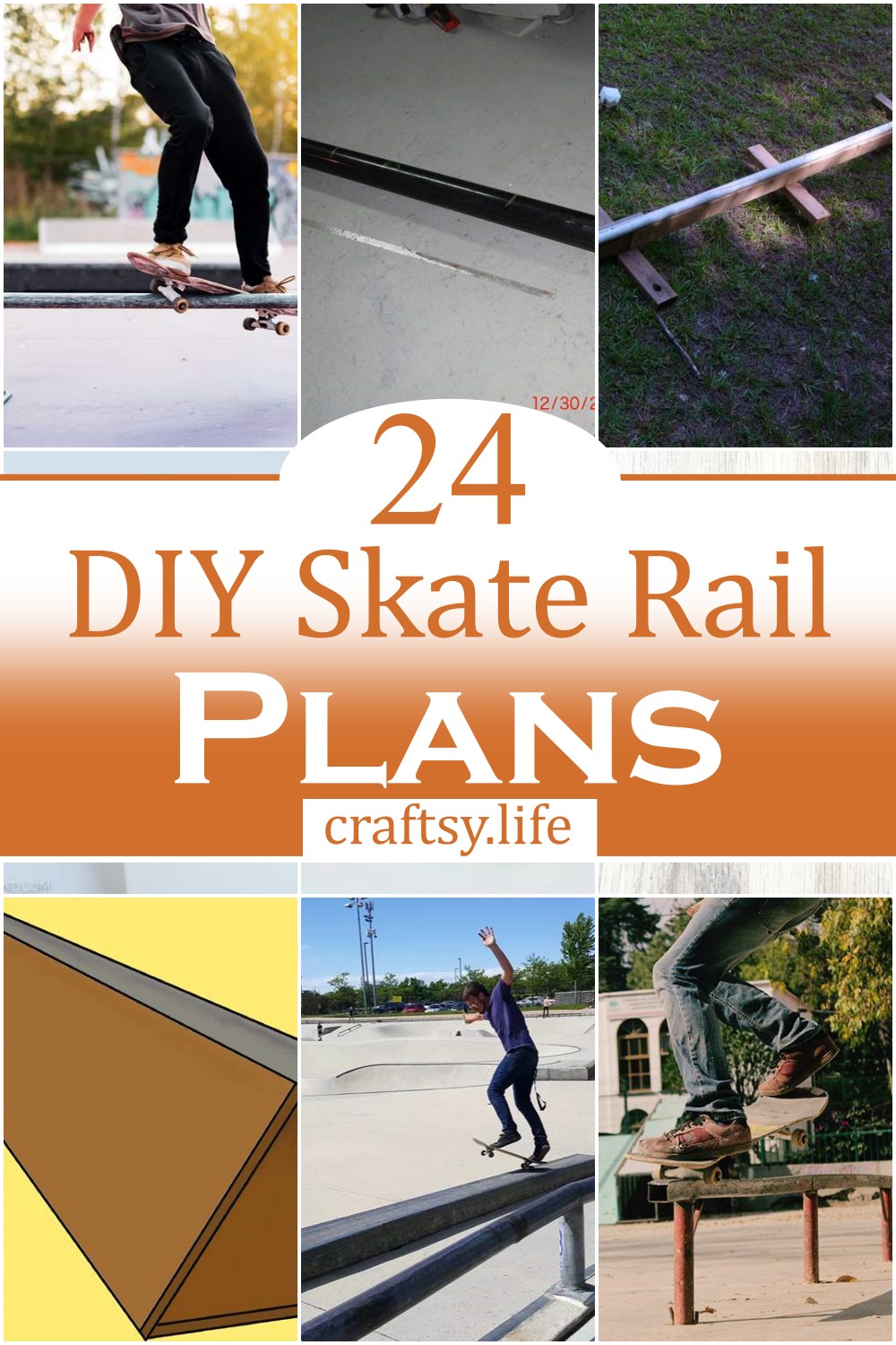 DIY Skate Rail Plans