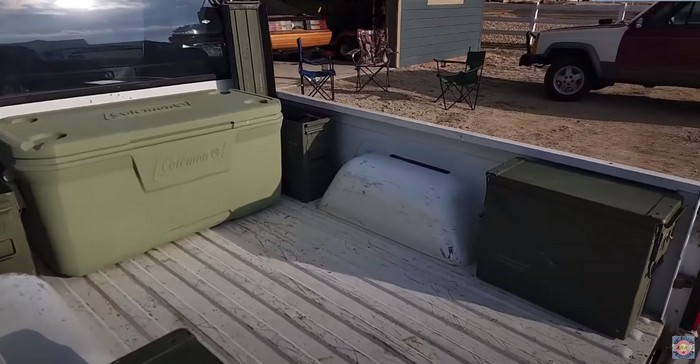 DIY Truck Bed Storage System
