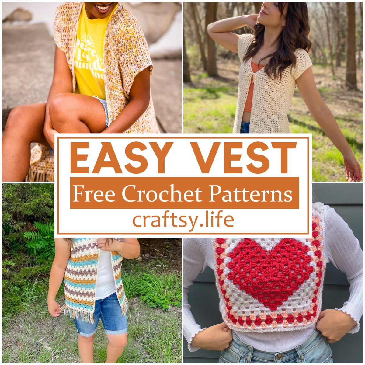 Free Easy Crochet Vest Patterns