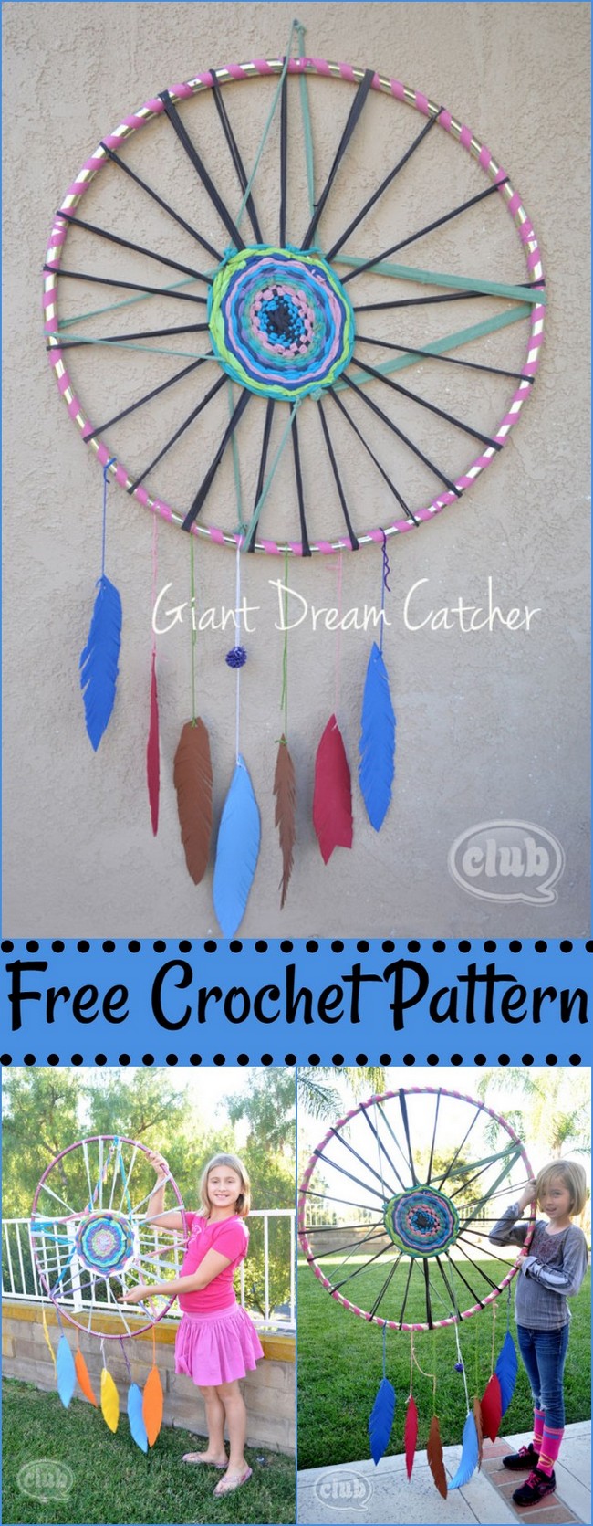 Giant Dream Catcher Craft For Tweens With Big Dreams