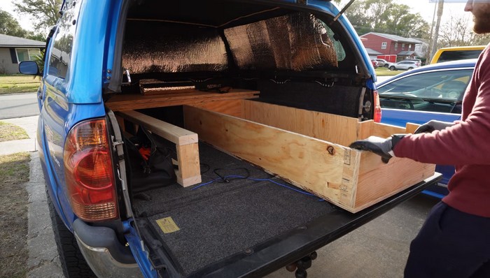 Simple Truck Bed Drawer