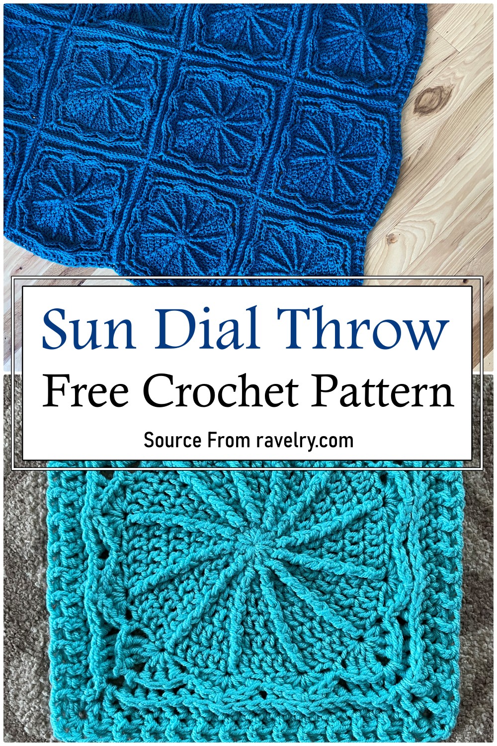 Sun Dial Throw