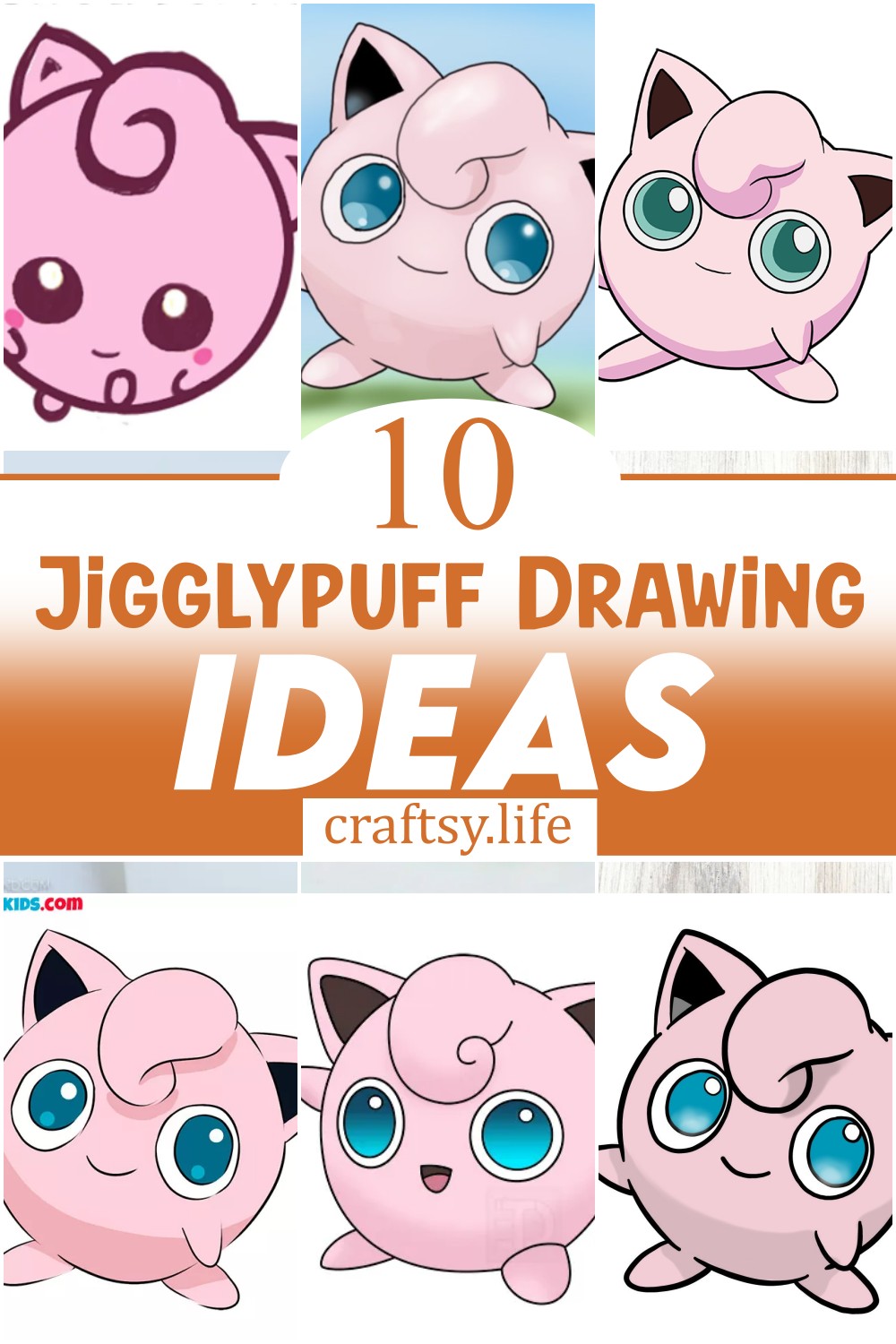 10 Jigglypuff Drawing Ideas