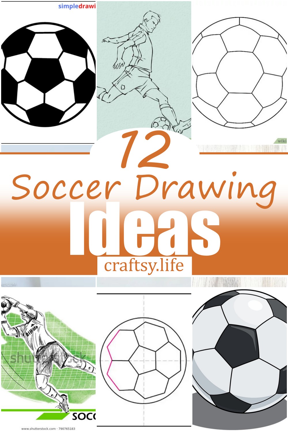 12 Soccer Drawing Ideas