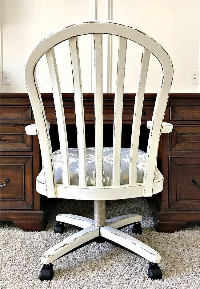 Beautiful DIY Office Chair Makeover
