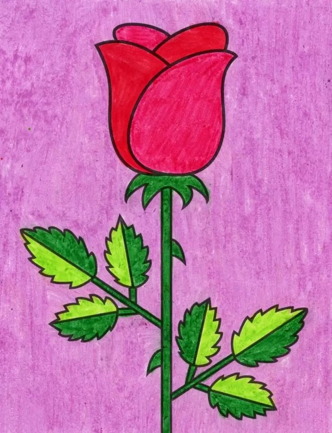 Beautiful flower sketch