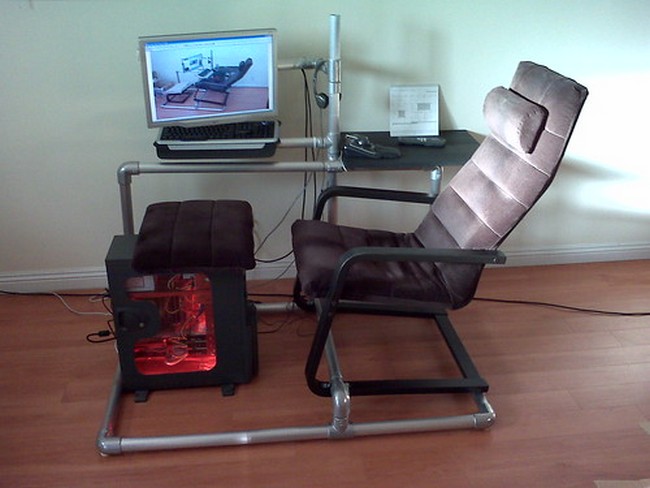 Computer Gaming Chair Becomes Reality